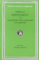Philo Supplement II: Questions and Answers on Exodus